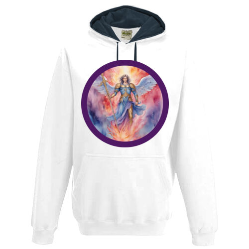 Archangel Michael Varsity Hoodie Thumbnail