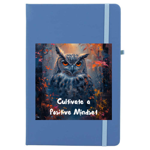 Create a Positive Mindset Owl Notebook Thumbnail