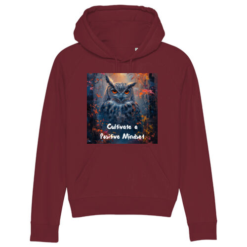 Create a Positive Mindset Owl Hoodie Thumbnail